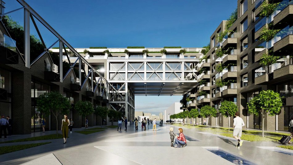 Nowe mieszkania przy Górniaku w Łodzi. Elewacja budzi emocje