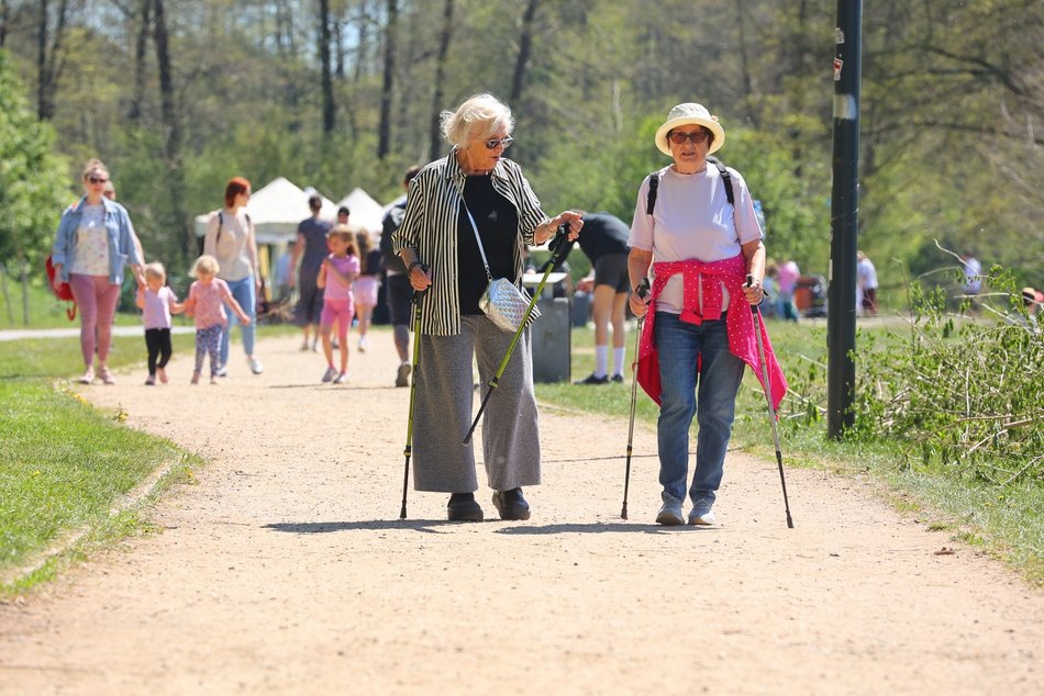 Łódź. Majówka na Stawach Stefańskiego w Łodzi. Słowiańska wioska, rowery wodne i grillowanie