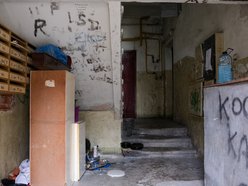 Łódź. Kamienica przy ul. Włókienniczej 17