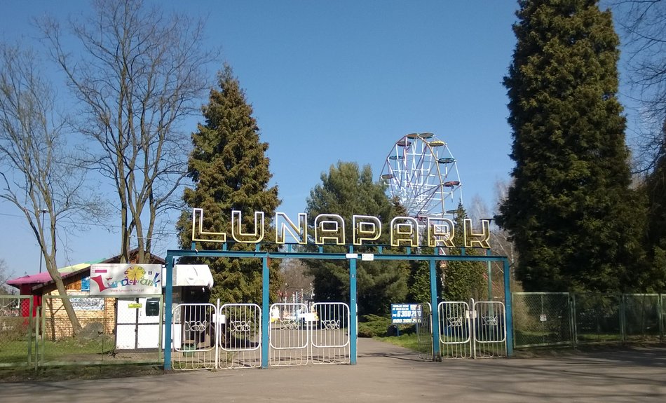Dawny lunapark w Łodzi