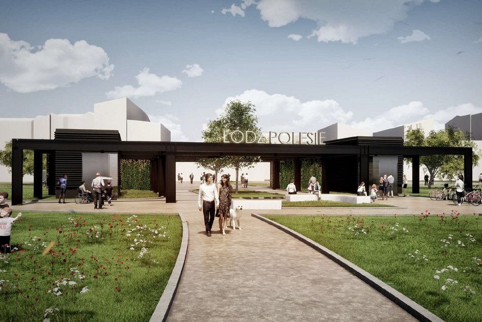 Wizualizacje stacji tunelu po Łodzią