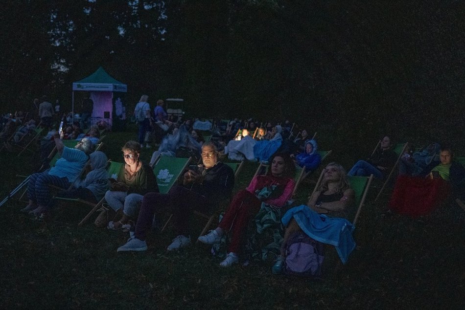 Łódź. Co to był za wieczór! Noc spadających gwiazd w Ogrodzie Botanicznym w Łodzi