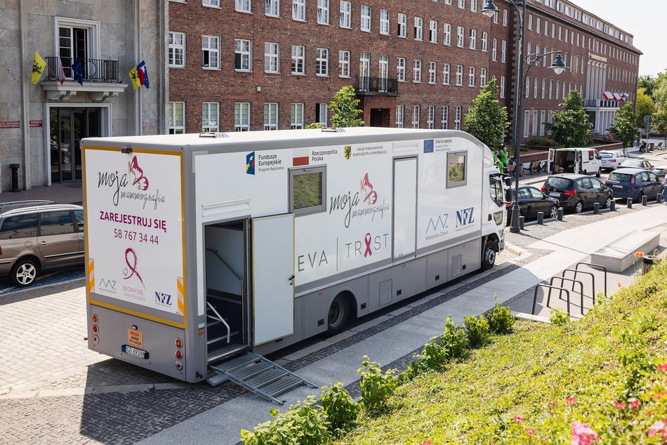 Łódź. Bezpłatna mammografia