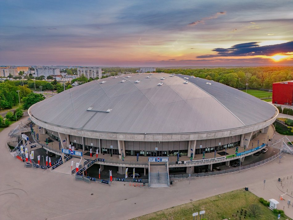 Łódź. Atlas Arena w Łodzi i jej okolica zachwyca. Te zdjęcia zapierają dech