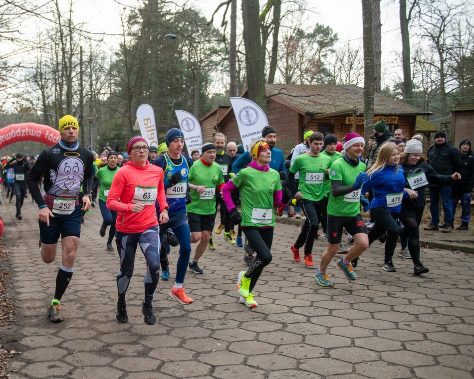 Łódź. Bieg Sylwestrowy w Arturówku