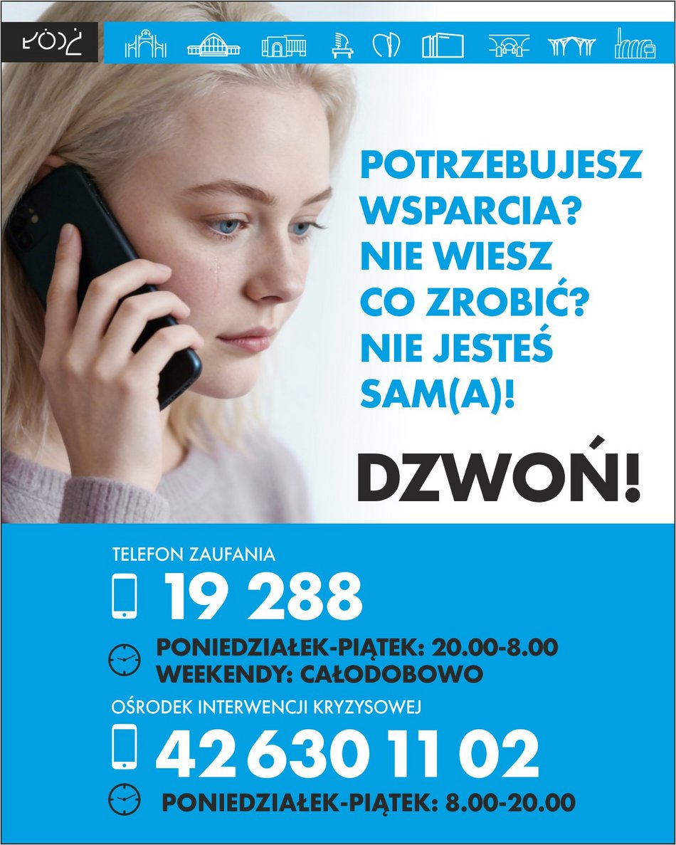 Łódź. Ogólnopolski Dzień Walki z Depresją. Gdzie w Łodzi szukać pomocy?