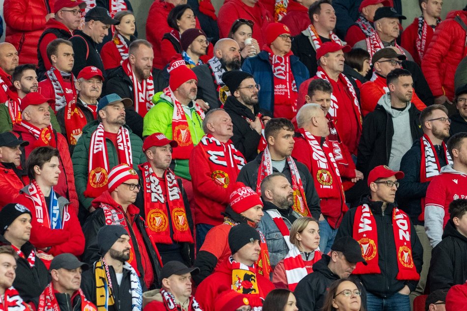 Łódź. Kibice na meczu Widzewa Łódź z Górnikiem Zabrze. Byłeś/aś? Znajdź się w galerii!