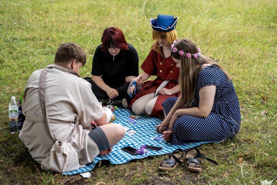 Łódzki Piknik Mangowy w parku Poniatowskiego