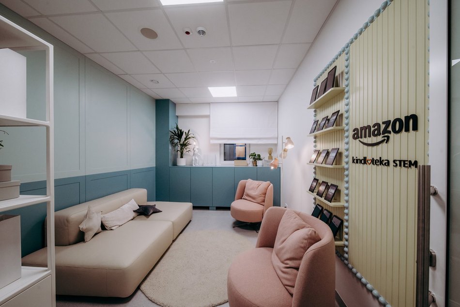 Nowe gabinety psychologów w Matce Polce w Łodzi powstały dzięki Fundacji TVN. Zaprojektowała je Dorota Szelągowska