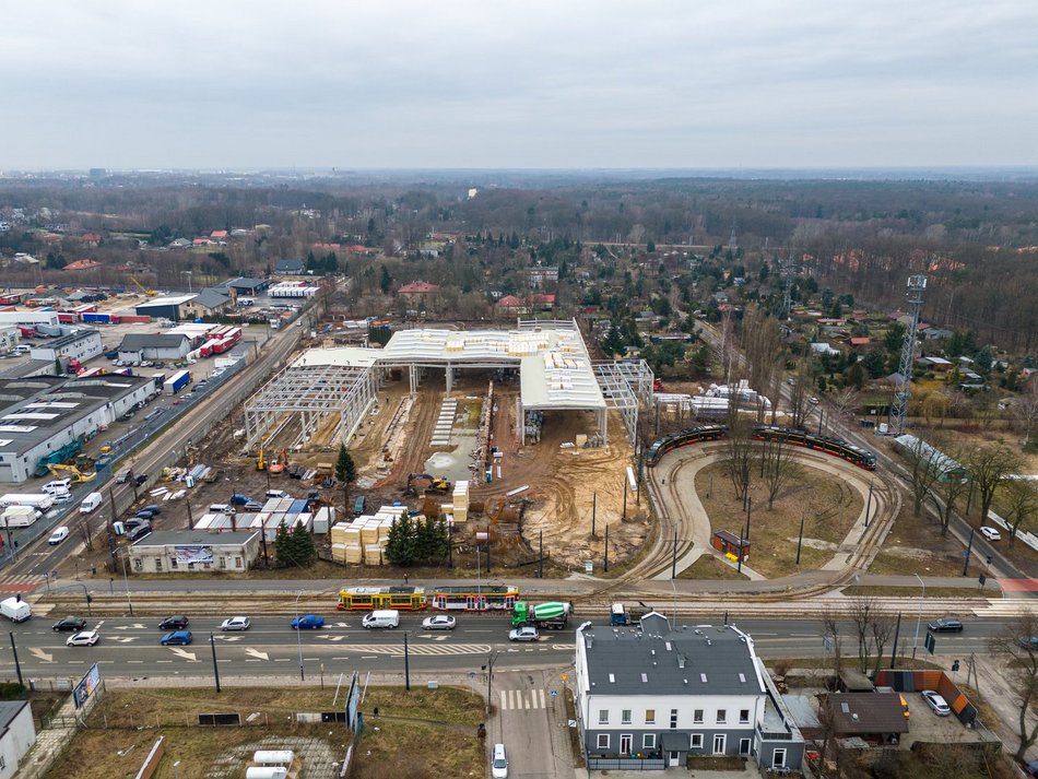 Zajezdnia Helenówek zmienia się w Zakład Techniki MPK Łódź