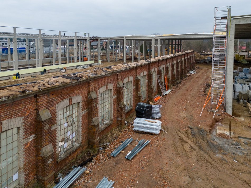 Zajezdnia Helenówek zmienia się w Zakład Techniki MPK Łódź