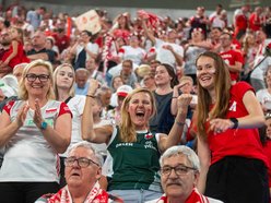 Łódź. Liga Narodów w Atlas Arenie w Łodzi. Byłeś/aś pierwszego dnia? Znajdź się w galerii!