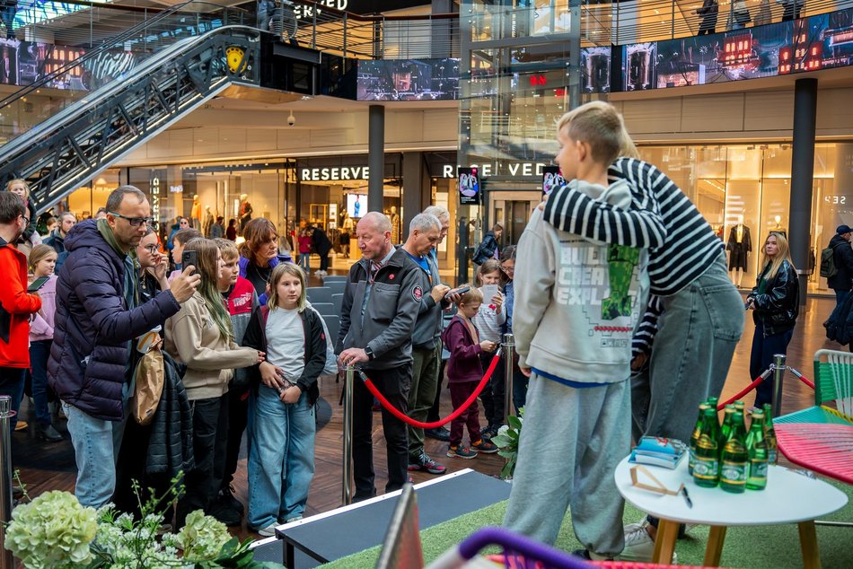 Łódź. Aleksandra Mirosław w Manufakturze. Złota medalistka olimpijska spotkała się z fanami