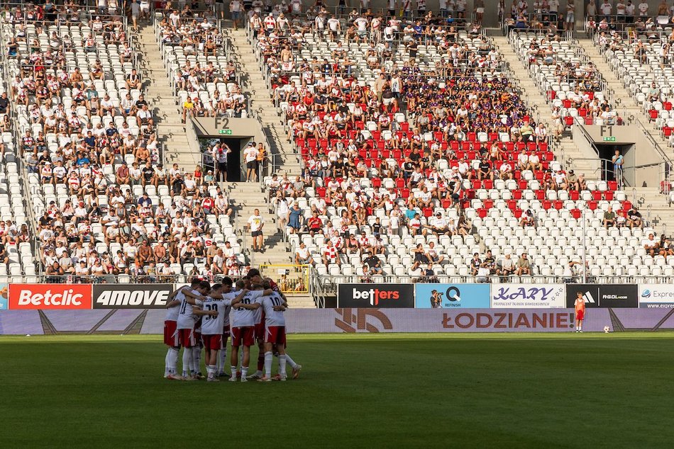 Łódź. Kibice na meczu ŁKS Łódź ze Stalą Mielec. Byłeś? Odszukaj się w naszej galerii