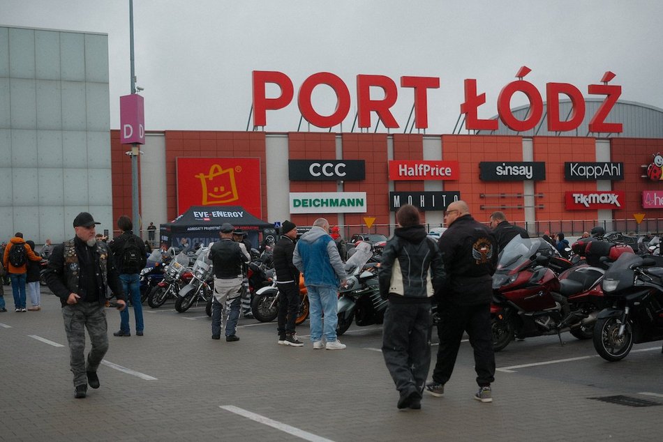 Łódź. Sezon motocyklowy w Łodzi zakończony! Pasjonaci spotkali się pod Portem Łódź