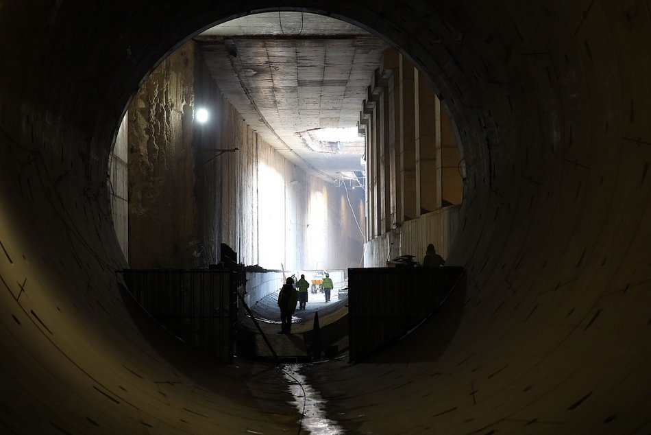 Tunel średnicowy Łódź. Stacja Łódź Koziny