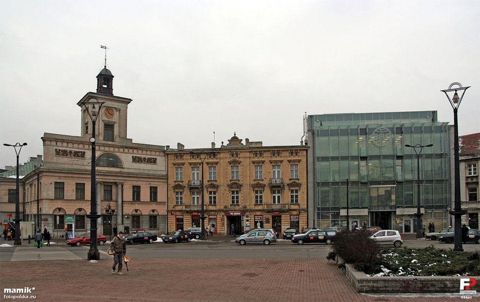 Łódź. Plac Wolności w Łodzi