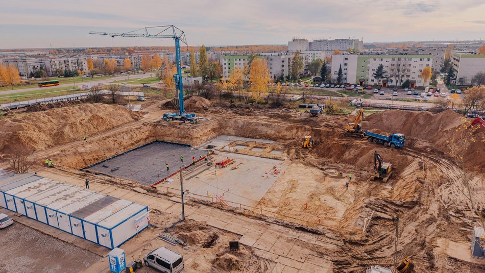 Łódź. Aquapark Widzew w Łodzi w budowie. Prace zgodnie z harmonogramem! 