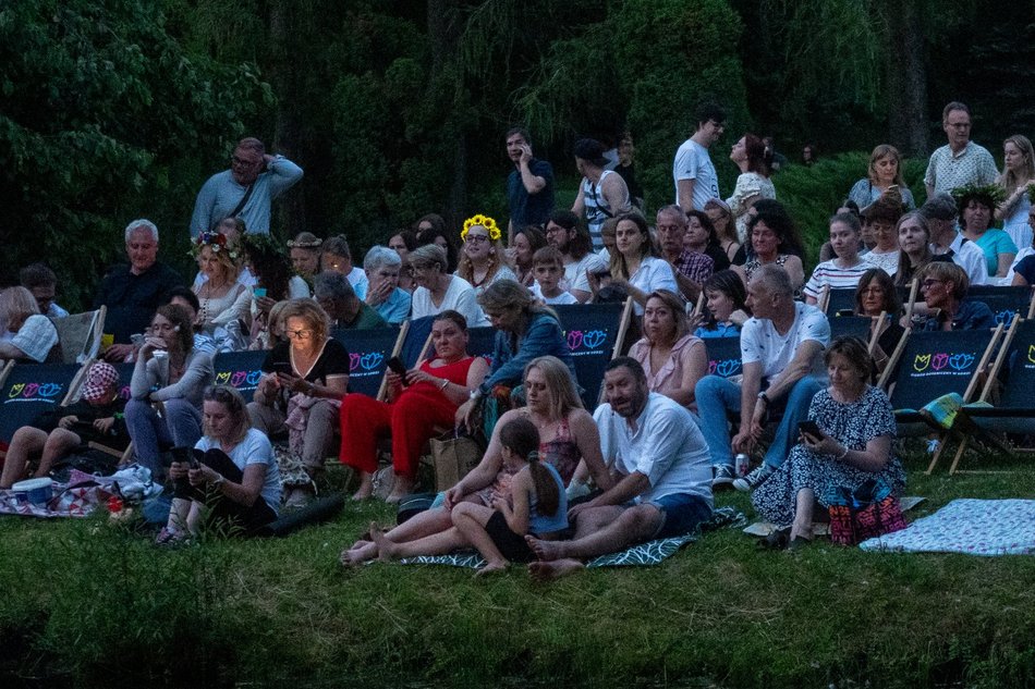 Łódź. Noc Świętojańska w Ogrodzie Botanicznym w Łodzi