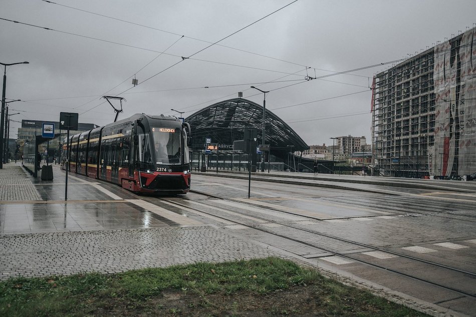 Łódź. Tramwaj Moderus Gamma MPK Łódź