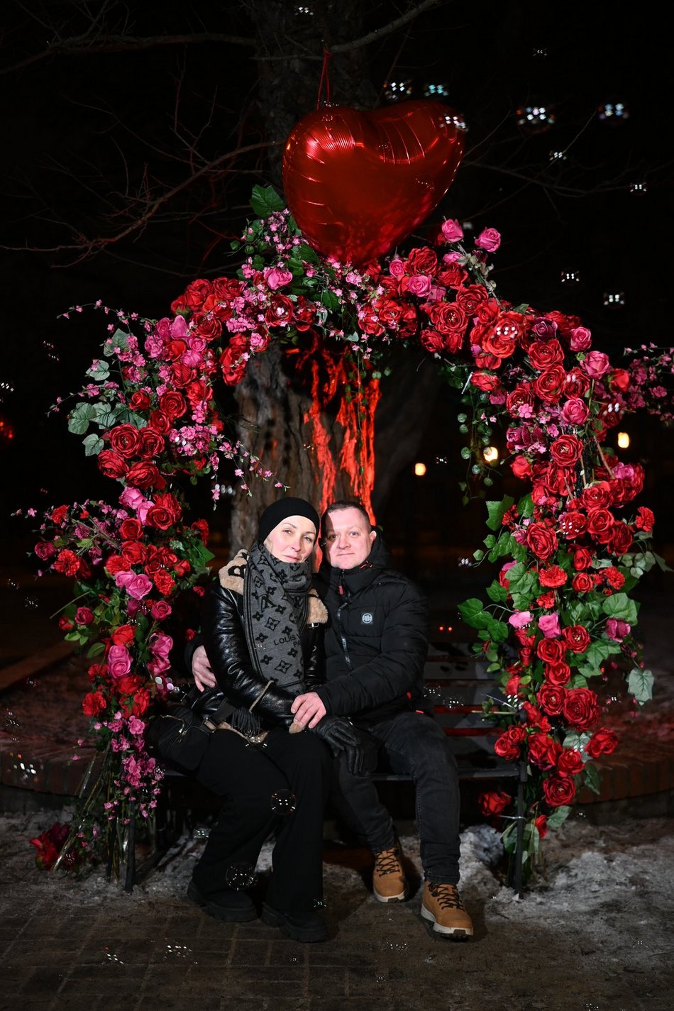 Łódź. Walentynki w Pasażu Rubinsteina w Łodzi. Aż czuć miłość w powietrzu!