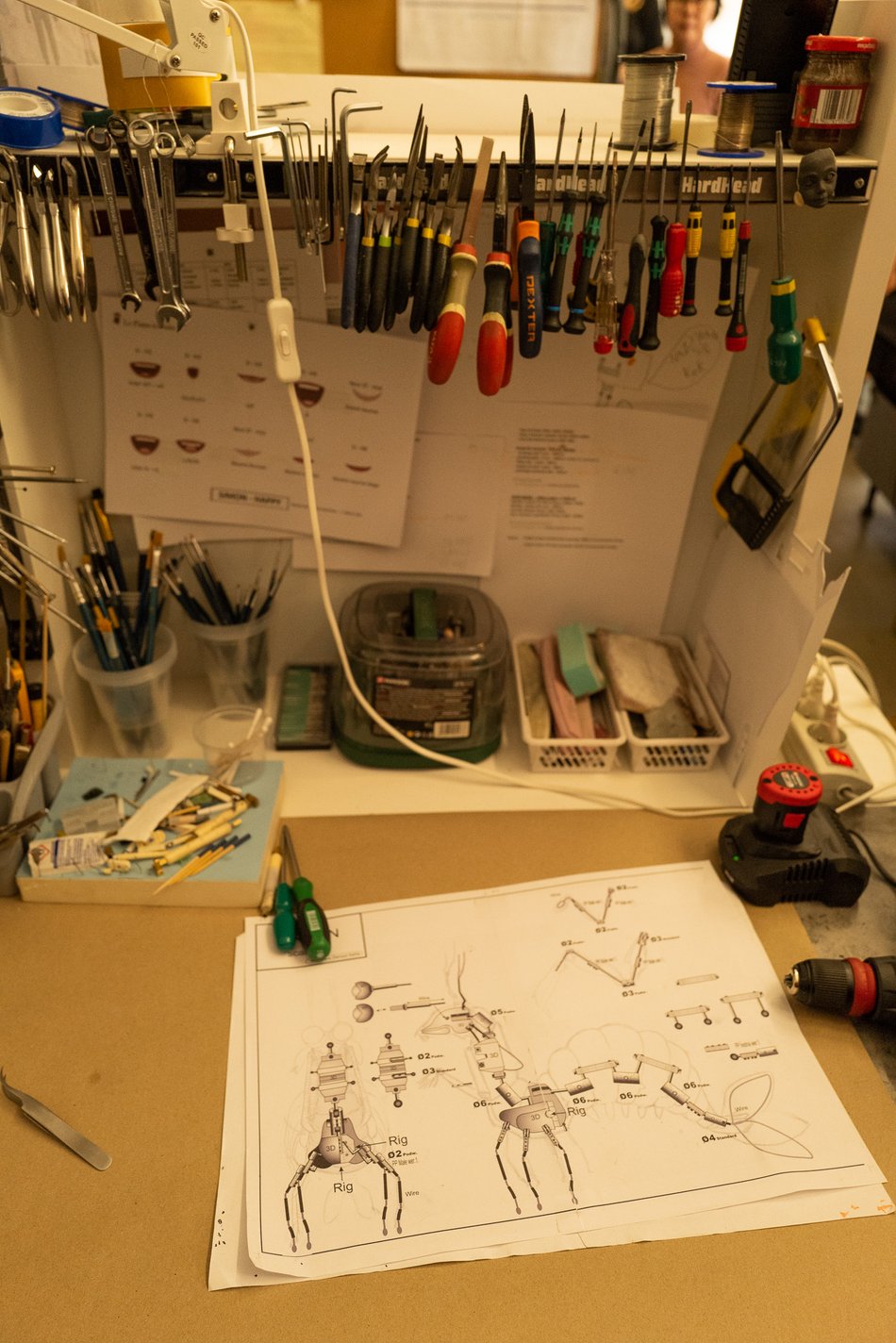 Łódzkie lalki do filmu „Lola i pianino hałasów” w reżyserii Augusto Zanovello