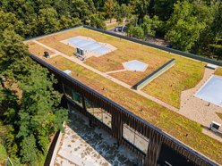 Orientarium Zoo Łódź - budynek nagrodzony przez SARP z wewnątrz i na zewnątrz