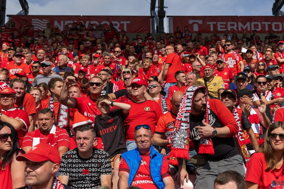 Łódź. Kibice na meczu Widzewa Łódź z Zagłębiem Lubin. Byłeś? Odszukaj się w galerii