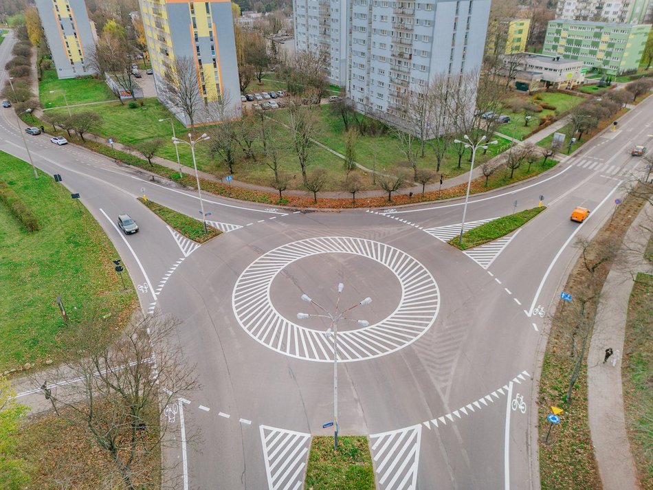 Łódź. Rondo na Radiostacji. Obowiązuje nowa organizacja ruchu