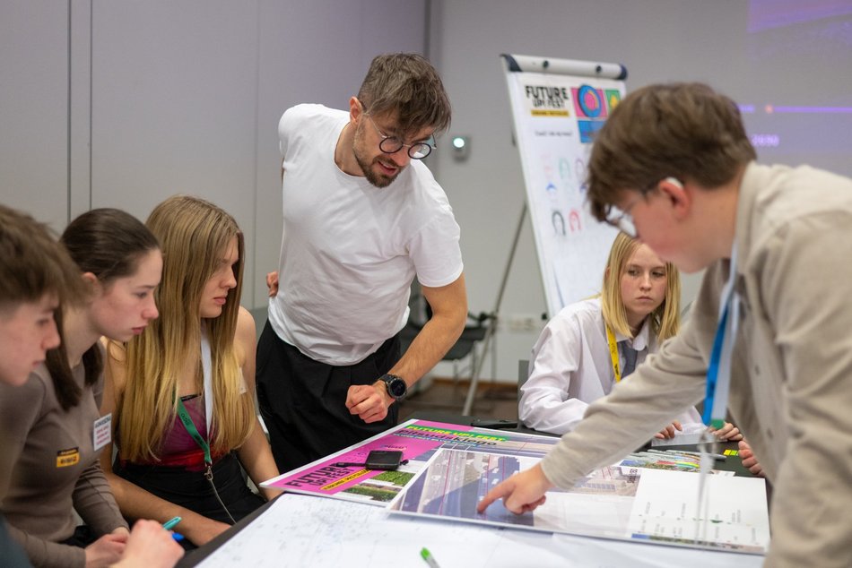 Pierwszy dzień Future Up! Fest w Łodzi. Masa atrakcji, prelekcji i spotkań