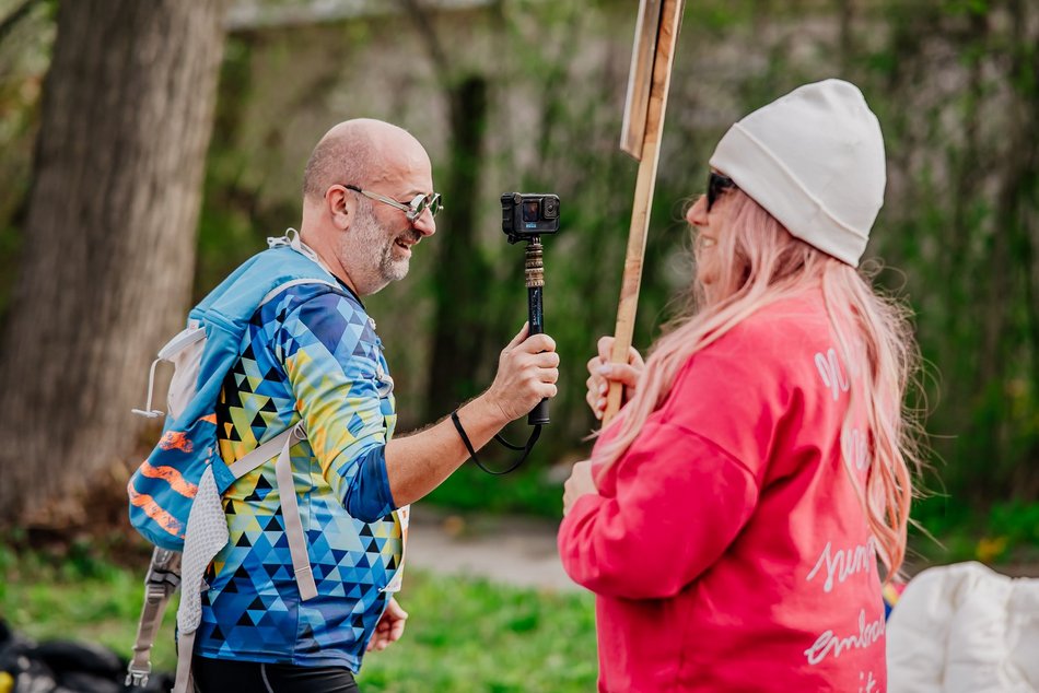Łódź. Strefa kibica na DOZ Maraton Łódź 2026. Jak Łodzianie dopingowali biegaczy?