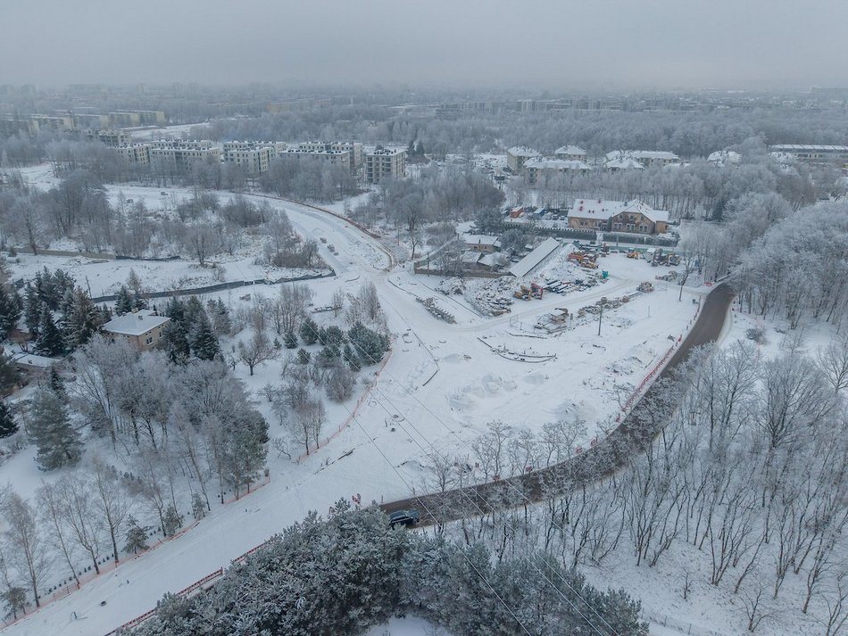 Łódź. Budowa przedłużenia ul. Kaczeńcowej