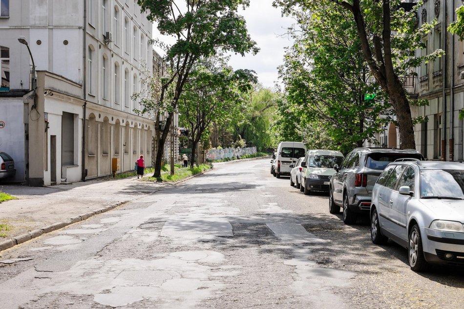 Łódź. Ulica Łomżyńska