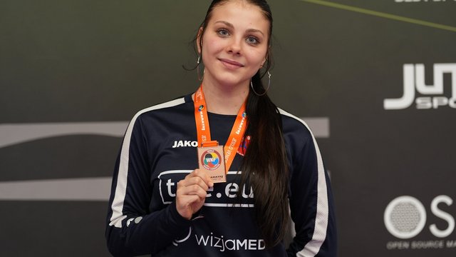 Zawodniczka KS Olimp Łódź lepsza od tysięcy rywalek! Nikola Szuba z medalem Ligi Światowej!