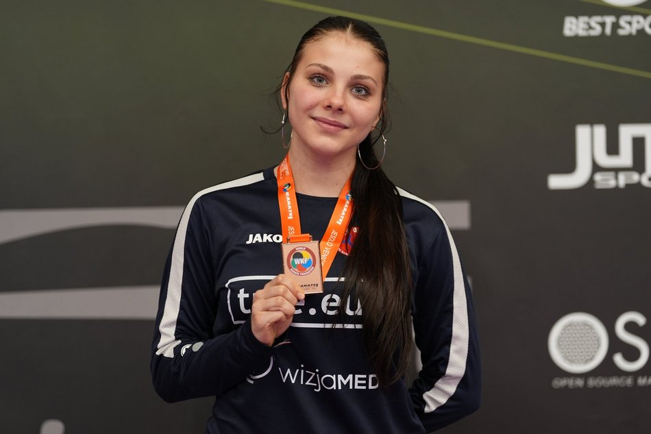 Łódź. Zawodniczka KS Olimp Łódź lepsza od tysięcy rywalek! Nikola Szuba z medalem Ligi Światowej!