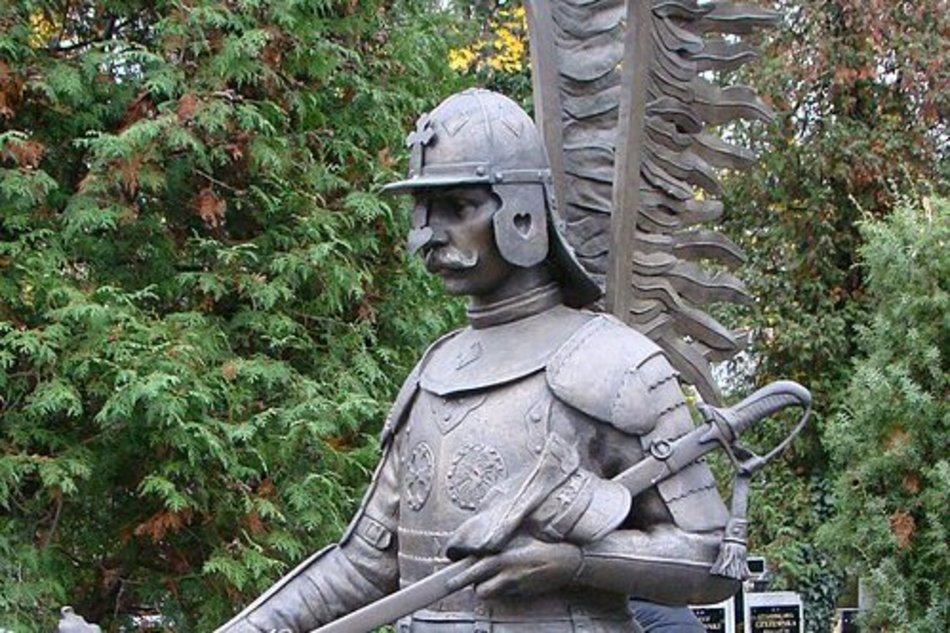Łódź. Pomnik na Starym Cmentarzu w Łodzi