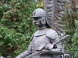 Łódź. Pomnik na Starym Cmentarzu w Łodzi