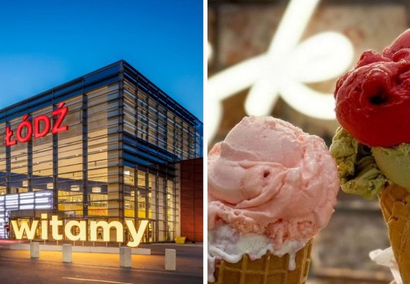 Łódź. Port Łódź i lody