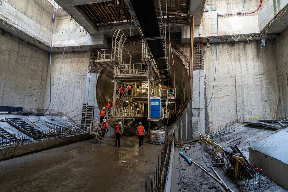 Łódź. Tunel średnicowy pod Łodzią