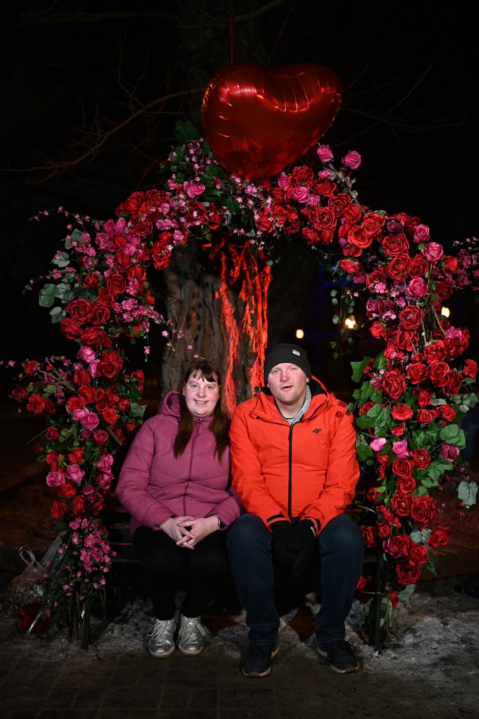 Łódź. Walentynki w Pasażu Rubinsteina w Łodzi. Aż czuć miłość w powietrzu!
