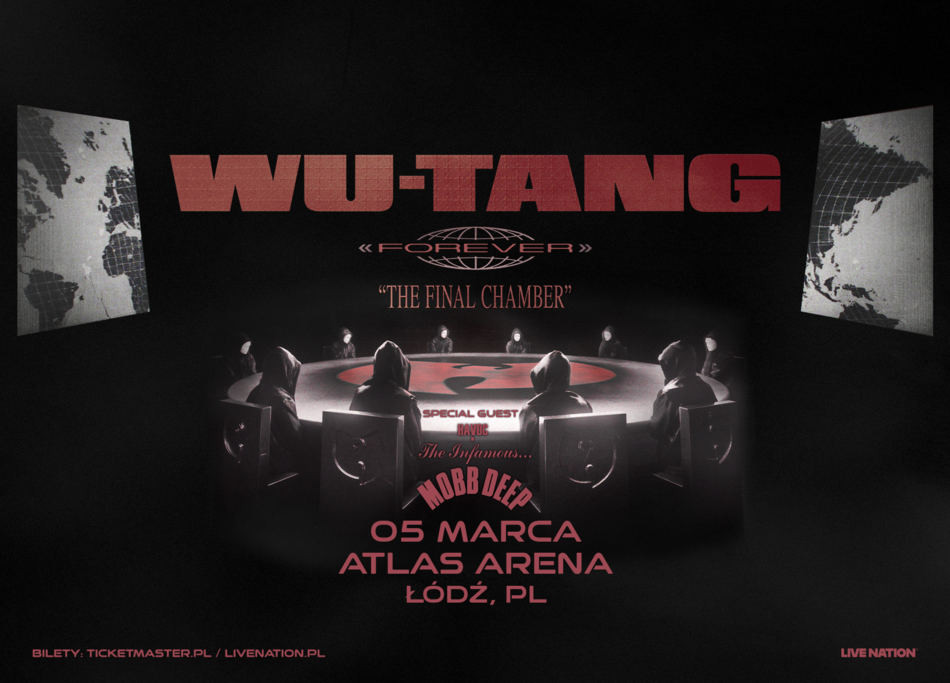Wu-Tang Clan w Atlas Arenie w Łodzi. Do wydarzenia dołącza Havoc z Mobb Deep!