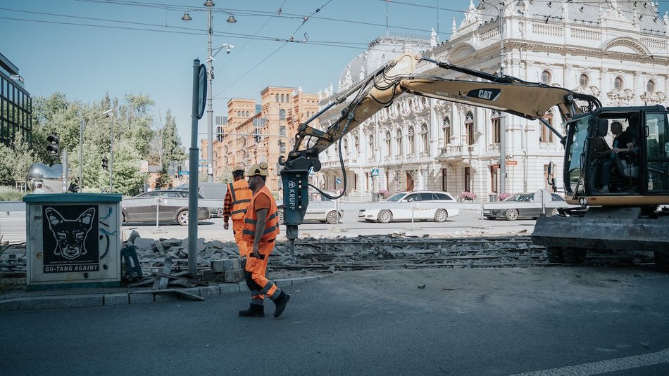 Wakacyjny remont torowiska na Zachodniej w Łodzi wystartował