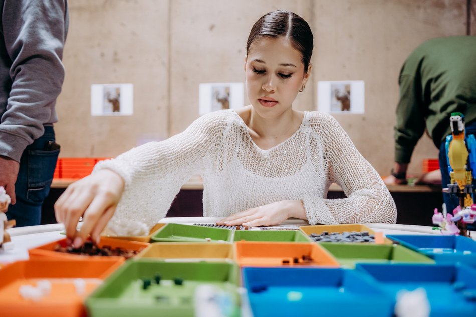 Zwierzaki z Orientarium Zoo Łódź z Lego! Na event wpadła Maria Jeleniewska