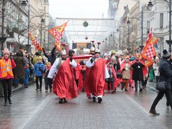 Orszak Trzech Króli na ul. Piotrkowskiej w Łodzi