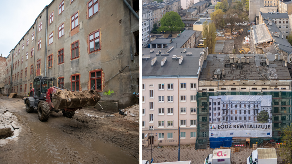 Remonty kamienic przy ul. Północnej 7 i 23