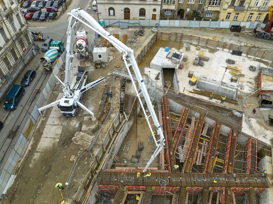 Tunel średnicowy pod Łodzią. Budowa stacji Łódź Śródmieście