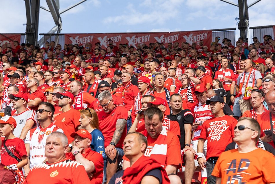 Łódź. Kibice na meczu Widzewa Łódź z Zagłębiem Lubin. Byłeś? Odszukaj się w galerii