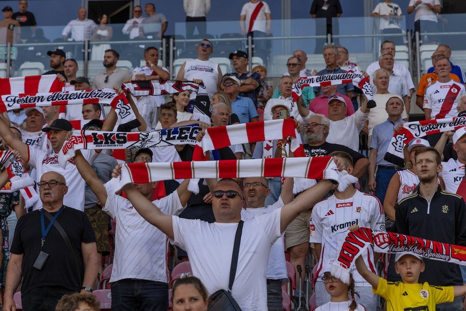 Łódź. Kibice na meczu ŁKS Łódź ze Stalą Mielec. Byłeś? Odszukaj się w naszej galerii