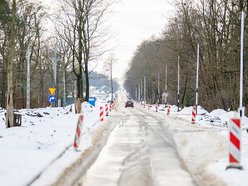 Łódź. Remont Szczecińskiej pomimo niekorzystnej pogody