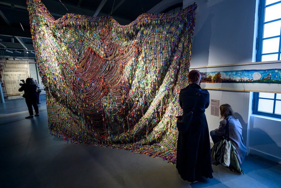 Łódź. Trwa 18. Międzynarodowe Triennale Tkaniny